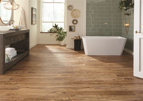 These Durable Luxury Vinyl Flooring Planks Are Waterproof Great For