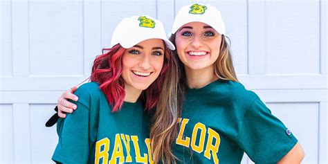 Baylorproud Youtube Stars Brooklyn And Bailey Join Baylors Class Of 2022