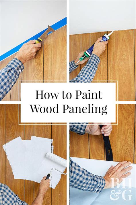 How To Paint Wood Paneling Like A Pro Wood Paneling Makeover