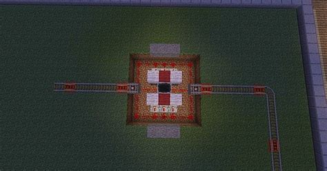 Powered rails will push your minecarts up to eight blocks a second. Railroad Crossing design Minecraft Project