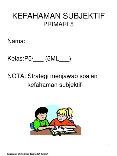 If you are learning english it would be useful. Maksud Jawapan In English - Contoh 317