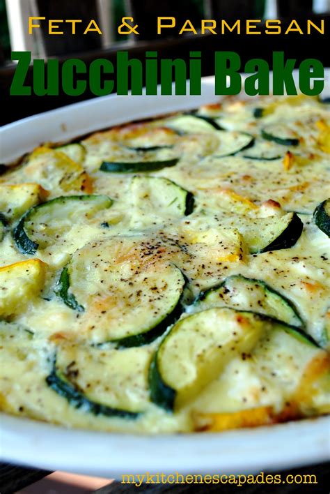 It is important to watch out the 'bad' fat but it doesn't mean we have to say goodbye to the good foods! Baked Zucchini with Feta and Parmesan Cheese - Low Carb ...
