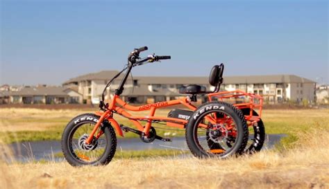 Electric Fat Trike丨Semi Recumbent Wheel E Bike丨Addmotor Electric Bicycle
