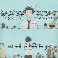 We live in a world in which judgement is more important than getting to know that person. A Silent Voice