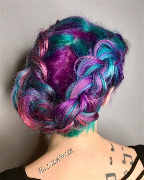 28 Cool Rainbow Hair Color Ideas Trending For 2018