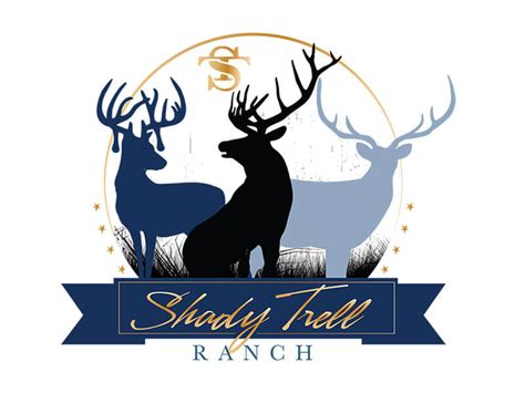 Shady Trell Ranch Logo Design Ranch House Designs