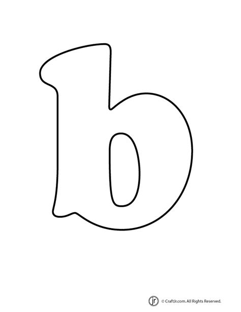 B Graffiti Letter Lowercase Coloring Pages