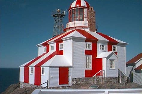 Bonavista Lighthouse Newfoundland Canada Where The Vikings And Jean