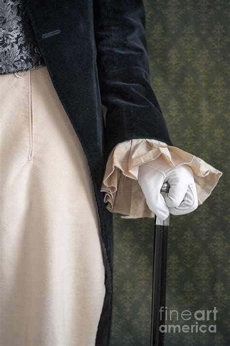 Regency Man Holding A Silver Topped Cane Photograph By Lee Avison Pixels