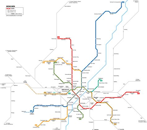 Munich U Bahn Map Verjaardag Vrouw 2020