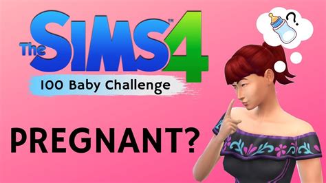 Pregnant Sims 4 100 Baby Challenge Ep 3 Youtube