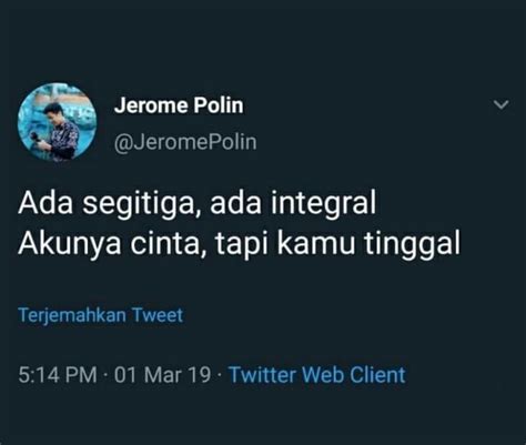 Check spelling or type a new query. pantun receh twitter | Jokes quotes, Instagram quotes, Funny quotes