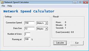 Network Speed Calculator Download