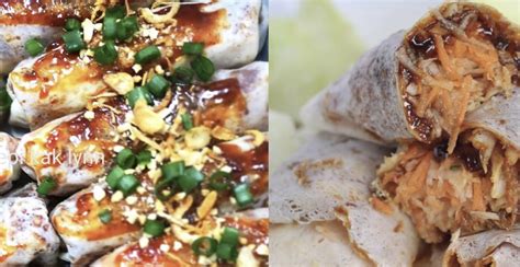Resepi popia basah | senang dan sedap kulit popia 4 cawan tepung gandum 1 biji putih telur 1. Popia Basah Legend. Peniaga Wanita Ini Dedah Resepi Buat ...