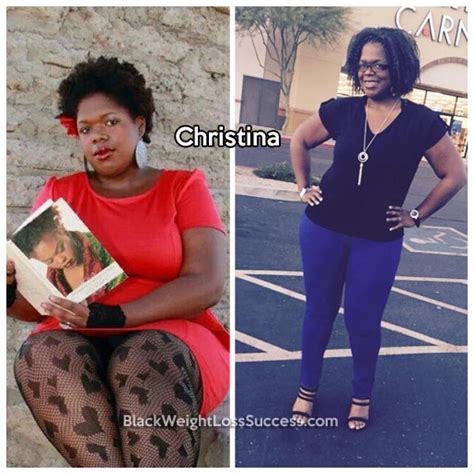 Christina Lost 60 Pounds Black Weight Loss Success