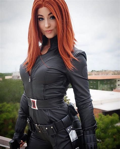 blackwidow cosplay by haus play blackwidowcosplay marvelcosplay marvelcomics redhair