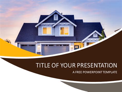 Real Estate Powerpoint Template Real Estate Flyers Real Estate Sales