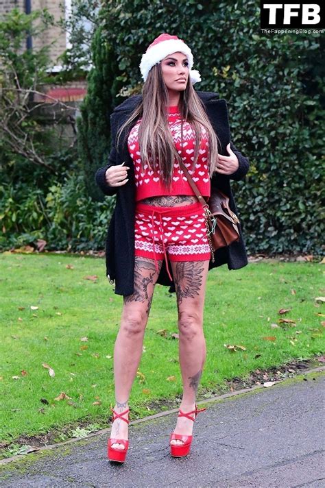 Katie Price Gets Into The Festive Spirit Dressed In Her Sexy Christmas