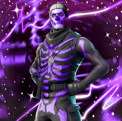 Purple Skull Trooper Png ♥fortnite Purple Skull Trooper Wallpapers