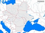 East Europe Outline Map - A Learning Family
