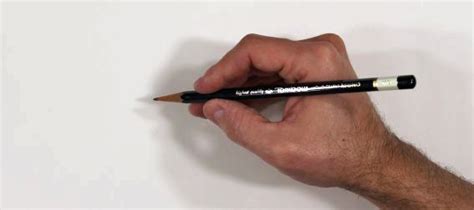 How To Hold A Pencil For Drawing