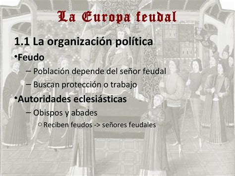 2º De Eso Tema 6 La Europa Feudal