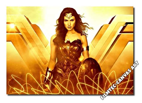 Wonder Woman Inspired Canvas Art Picturesize A1 Or A2 New Etsy