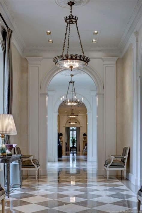 View Of A Chandelier In The Crespi Hicks Estate Home In Preston Hollow