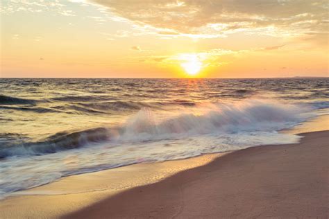 Imagen gratis amanecer cielo contraluz arena agua playa sol amanecer mar océano Costa