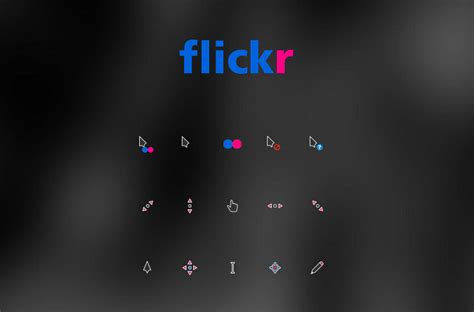 Flickr Cursors Skin Pack For Windows 11 And 10