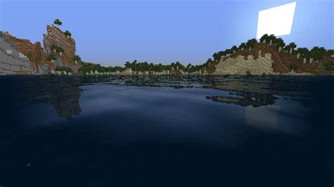 Only Water水反射光影模組 單人 Minecraft 我的世界當個創世神各種介紹