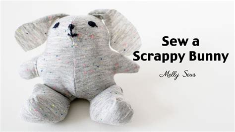 Sew A Scrappy Bunny Easter Bunny Stuffy Youtube