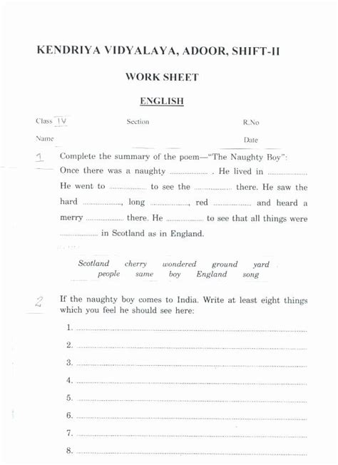 Prepositions of place online worksheet for grade 4. Prepositional Phrase Worksheet 4th Grade Fragment ...
