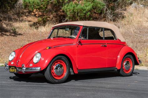 1965 Volkswagen Beetle Convertible Vin 155906350 Classiccom