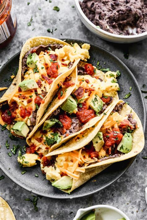 Breakfast Tacos Ready In 15 Minutes
