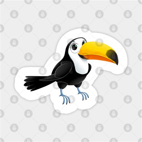 Funny Toucan With Cute Eyes Toucan Magnet Teepublic