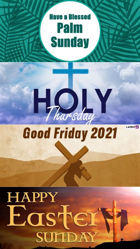 Holy Week In Christianity 2021 Calendar With Full Dates Of Palm Sunday
