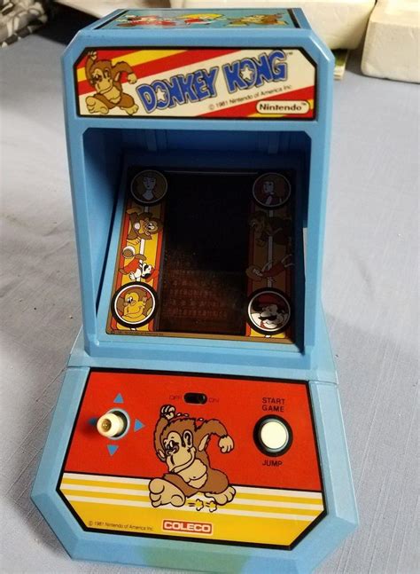 Donkey Kong Tabletop Arcade Game Vintage 1981 Coleco Nintendoreduced