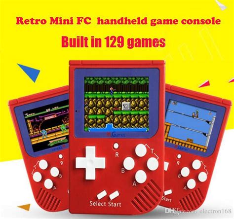 Coolbaby Rs 6 Portable Retro Mini Handheld Game Console 8 Bit Color Lcd