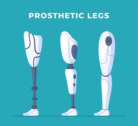 Premium Vector Vector Illustration Of A Prosthetic Leg A Prosthetic