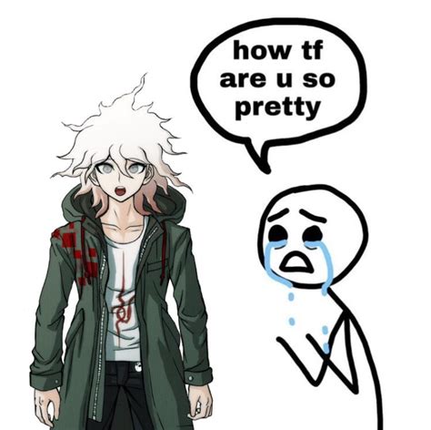 Nagito Prettiest Boy Ever In 2021 Danganronpa Danganronpa Memes