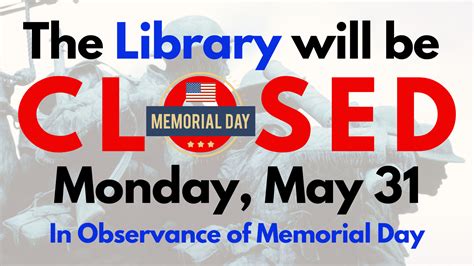 Memorial Day Monday May 31st 2021 Abbeville Memorial Library