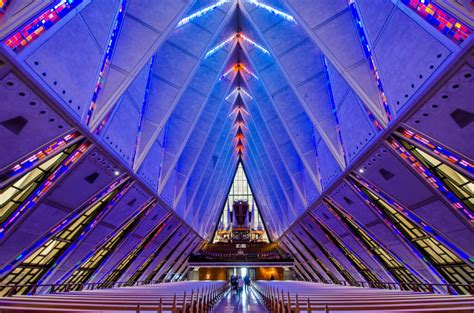 Us Air Force Academy Chapel Architecture Attraction