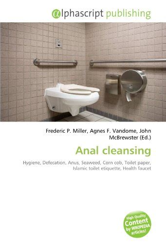 9786132803511 Anal Cleansing Hygiene Defecation Anus Seaweed Corn Cob Toilet Paper