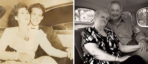These Heartwarming Then And Now Photos Of 25 Couples Prove That True Love Is Forever ~ Vintage