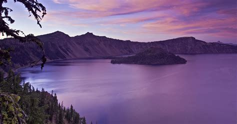 Crater Lake Sunset Photograph By Paul Riedinger Pixels