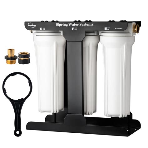 iSpring CW31 RV Water Filter System, 3-Stage RV Water Filtration System