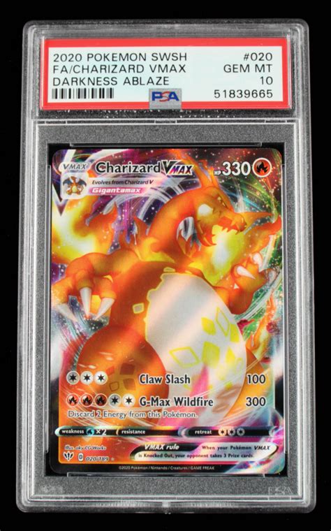 Psa 10 Charizard Vmax