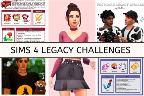 Pechefleur Sims Challenge Sims Sims 4