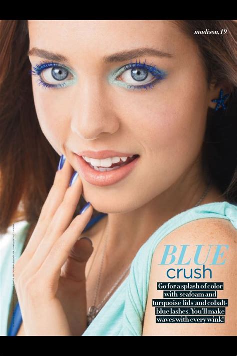 Seventeen Magazine May 2013 Blue Crush Makeup Blue Crush Makeup
